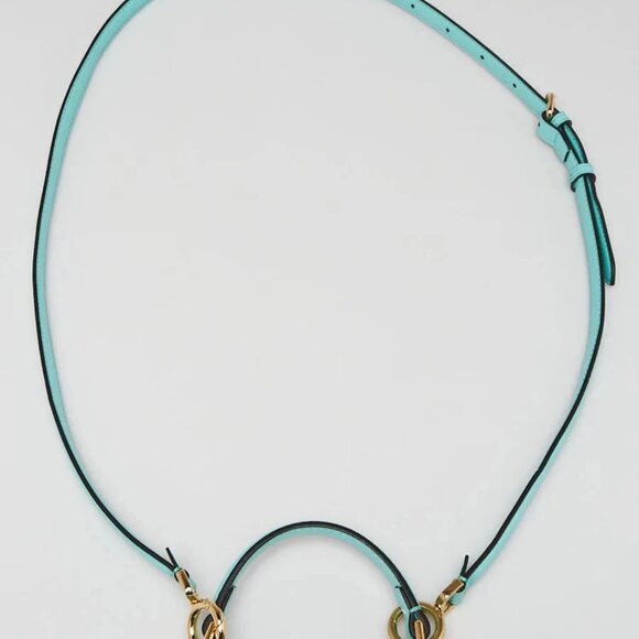 Fendi Teal Leather Petite Peekaboo Iseeu Satchel Bag 8BN335 - Picture 5 of 12